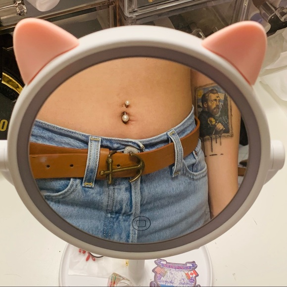 Urban Outfitters Brown/Tan Anchor Belt - Picture 2 of 2